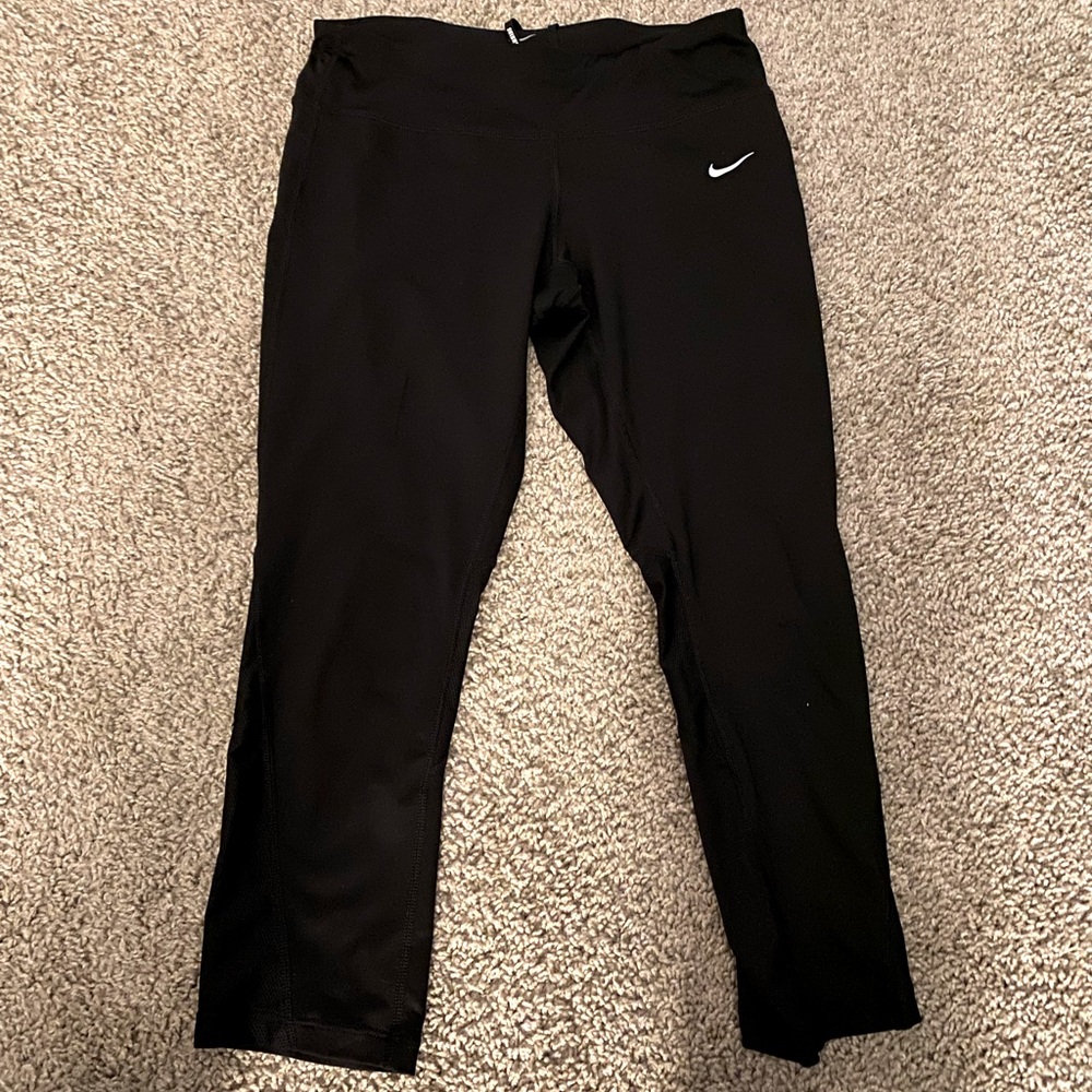 Nike running capris mid rise